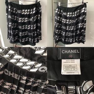 Rare Chanel Vintage Chain Skirt